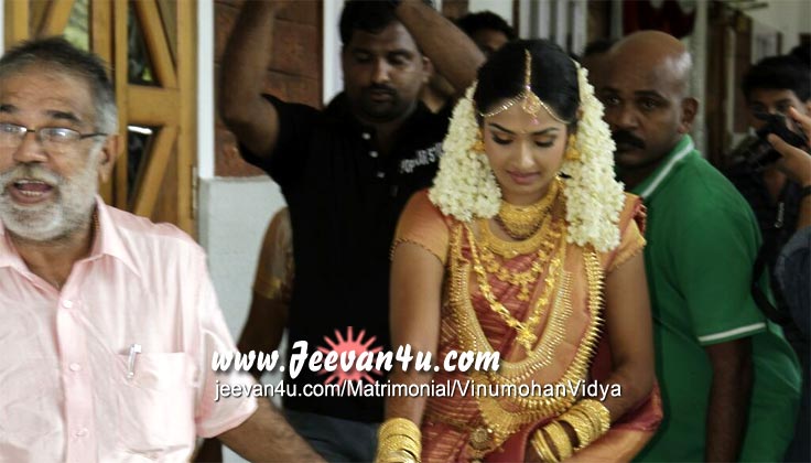 actress vidya marriage photos
